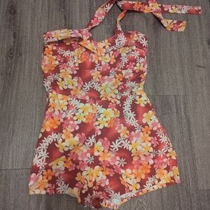 Violet In May Flowers Romper Size 12